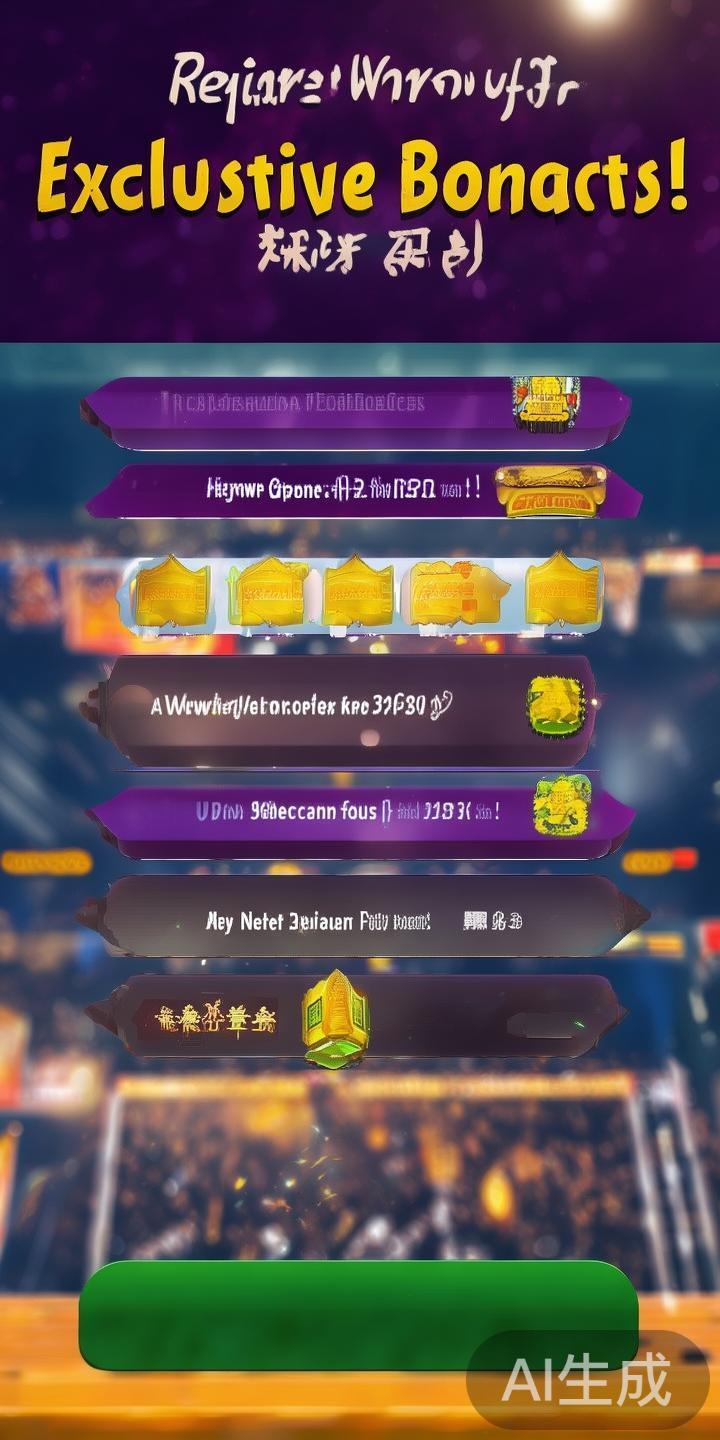 全面解析HG8868体育官方优惠活动及新用户注册福利攻略方案 1. 注册奖励
新用户注册成功后,平台常会赠送免